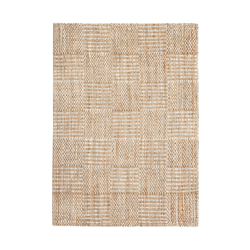 August Grove Whitney HandWoven Tan/Ivory Area Rug Wayfair